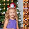 Julhårband Jultomte Älg Horn Ren Hårband Cosplay Öron Led Lysande Ornament Fest Jul Håraccessoarer