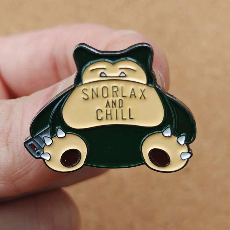 Japanese Anime Game Pokemon Briefcase Badges Soft Enamel Pin Men Badges Lapel Pins for Backpack Brooches On Clothes Accessories