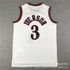 Philadelphia 76ers Allen Iverson 3 Authentic Stitched Mesh Basketball Jersey Men Women Sportswear