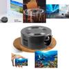 Compact Mini Projector E60 Portable Wired Home Projector With Vibrant 720p Resolution