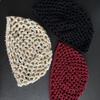 Handmade Beanie Cap Hollow Out Mesh melon hat Fashion Knitted Cap for Spring Summer
