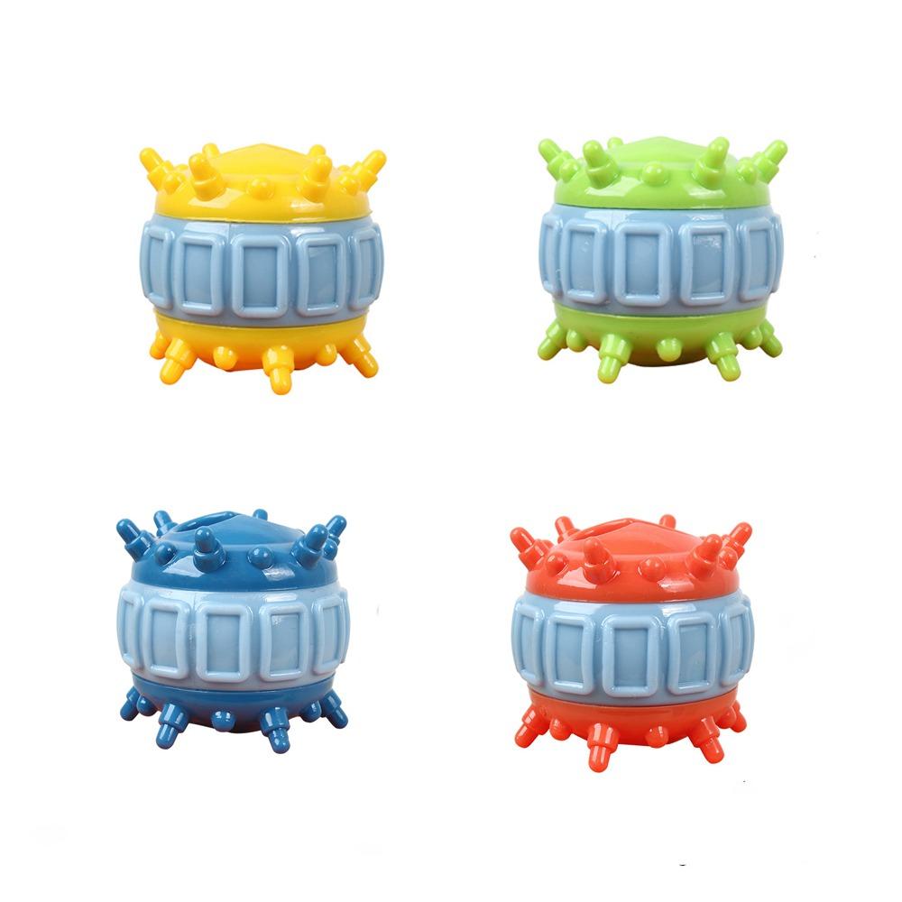 

4 Pcs/set TPR Interactive Dog Toys Bite Resistant Dog Chew Toy Pet Leakage Ball Solo Play 1 set