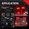 Car LED High Mount Brake Light Car Tail Lights Third Brake Lamp Signal Light For Jeep Wrangler JK 2007-2018/JL 2018-2023