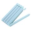 5Pcs Food Bag Sealing Clip Plastic Snack Package Storage Reusable Portable L Blue