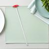 2Pcs Silicone Jar Scraper Spatulas Food Grade Flexible Bottle Scraper Tool Kitchen Blender Skinny Design Tall Jars