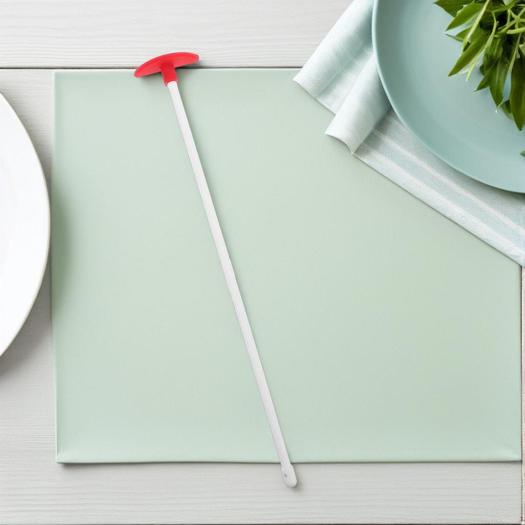 2Pcs Silicone Jar Scraper Spatulas Food Grade Flexible Bottle Scraper Tool Kitchen Blender Skinny Design Tall Jars
