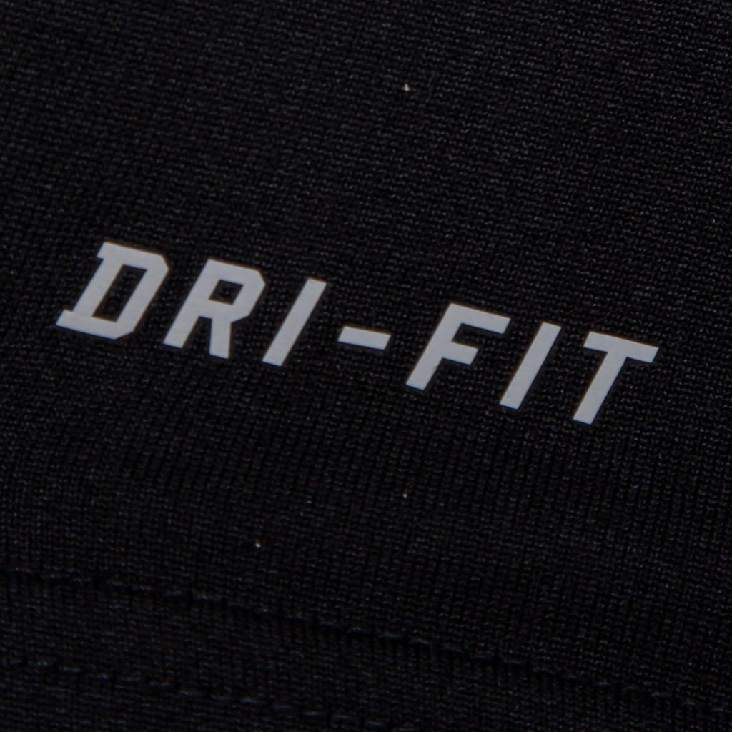 Nike Dri-Fit Simple Logo Running Quick-Dry Breathable Crew Neck Knitted Short Sleeve T-Shirt Men Tops Black 371684-010