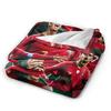 Football C Ronaldos Blankets Soccer  Fleece Novelty Soft Throw Blanket for Home Decoration