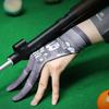 1Pz Guanti da Biliardo Presa Migliorata Mano Sinistra Destra Aperti Tre Dita Professionali Guanti da Biliardo Snooker Tavolo da Ping Pong