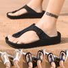 Stylish Men's Casual Flip-flops Shoes With Quick-drying And Massage Soles