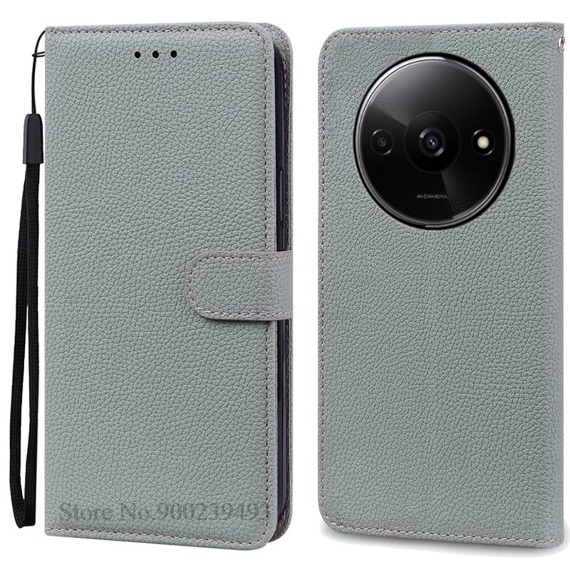 Für Redmi A3X Fall Leder Flip Brieftasche Abdeckung Für Xiaomi Redmi A3X Fall Buch Brieftasche Abdeckung Für Redmi A 3X A3X Fall Coque Fundas