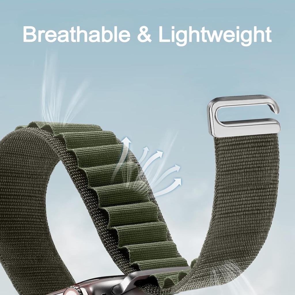 Alpine Loop Strap For Samsung Galaxy Watch 8 Ultra 47mm Band Sport Bracelet Nylon Watchband For Samsung Galaxy Ultra 2026 Belt