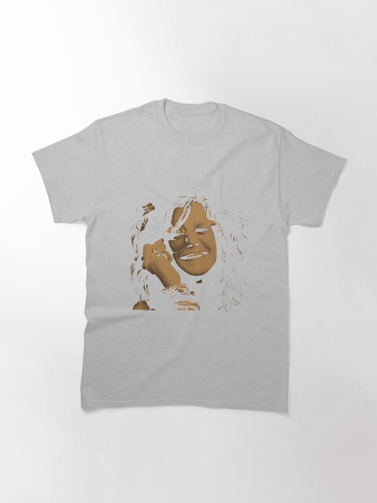 Janis Joplin Vintage Janis Joplin Art Print – Retro 70S Singer Portrait, Boho Music Tee | Limited Edition Classic T-Shirt
