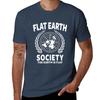 Flat Earth Shirt Flat Earth Society Tshirt Casual Pattern Print Tee Shirt