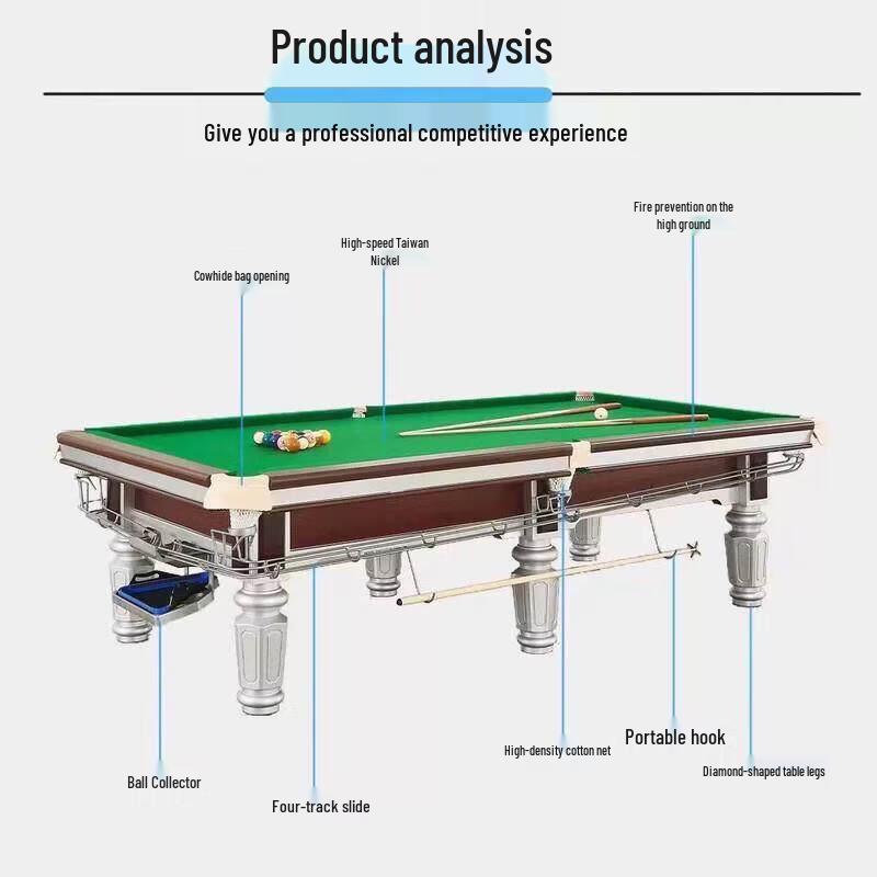 Jun Ding Ying Standard Home Billiard Table