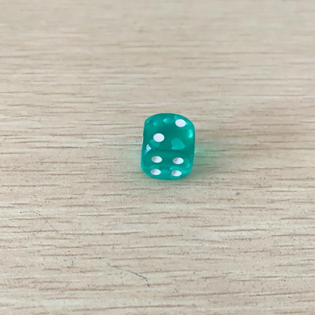 30Pcs 6 Sided Portable Table Games Dice 14Mm Acrylic Round Corner Board Game Dice Party Gambling Game Cubes Digital Dices