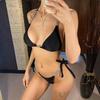 Mücevherli Rhinestone Bling Elmas Bikini Kadın Mayo Kadın Mayo İki parçalı Bikini seti Yüzücü Mayo