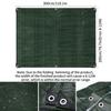 2/3/4/5M Car Side Awning with Pole Outdoor Camping Tent Tarp Waterproof Canopy Shade Sun Shelter