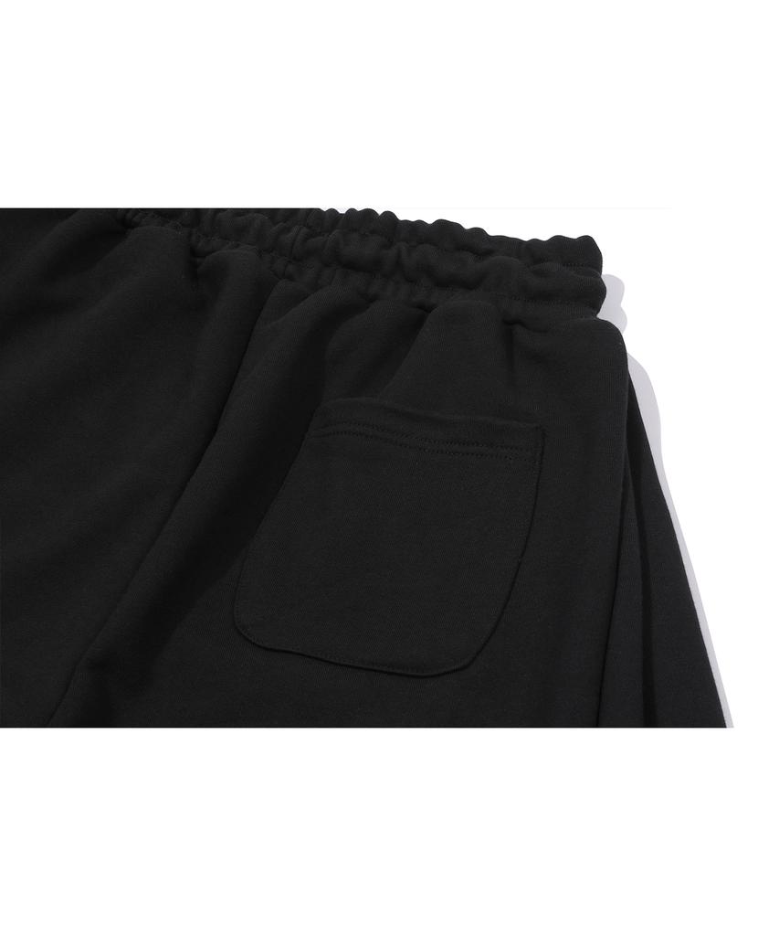 CPGN STUDIO Sleeve Star Curved Sweatpants Black