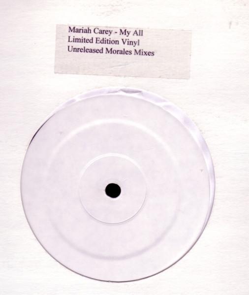 

12inch Record MARIAH CAREY - My All NONE Not On Label 1998 Dance & Electronica Used