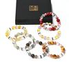 Love Fulfillment and Good Luck Bracelet Inca and Quartz Natural Stone Bracelet Good Luck with Business and Luck Improvement Heart Chakra Doubles