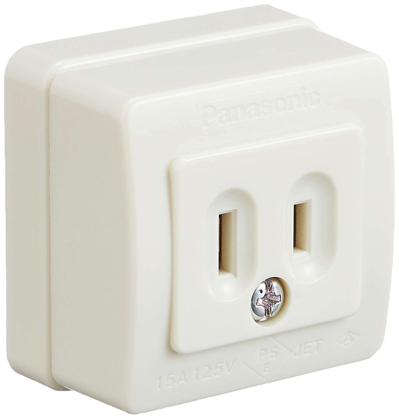 

Panasonic Exposed Outlet 2P Square Outlet WK1012W 10 Pieces