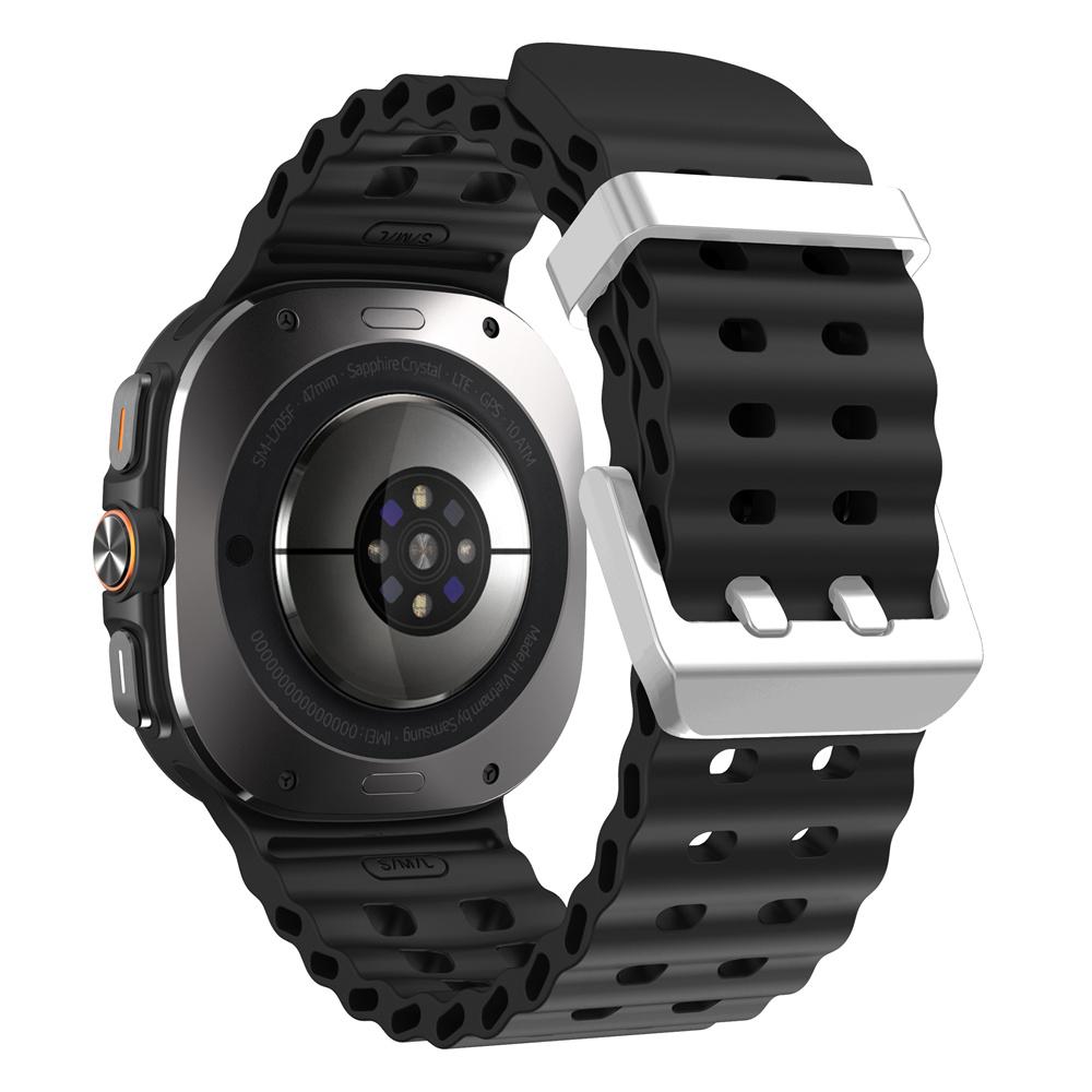 Pasek morski do Samsung Galaxy Watch 7 ultra pasek 47mm akcesoria sportowa silikonowa bransoletka correa Galaxy Watch ultra pasek 47mm