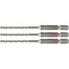 VESSEL (VESSEL) Concrete Drill Bit Set, 3.5 Mm, 3 Pieces, ACD-3S-3.5