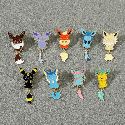 Süße Kreative Pokémon Metallabzeichen Pokémon Legierung Brosche Anstecknadel Zubehör