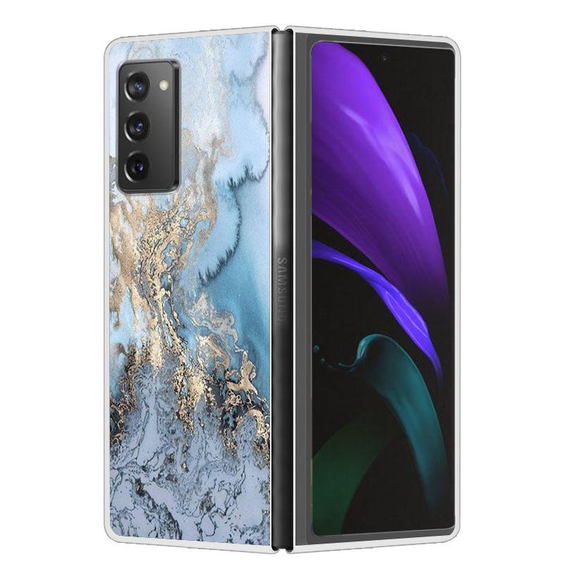 For Samsung Galaxy Z Fold2 Fold4 Fold5 Case Shockproof Hard Plastic PC Back Cover For Samsung Galaxy Z Fold 3 5 4 5G Phone Cases