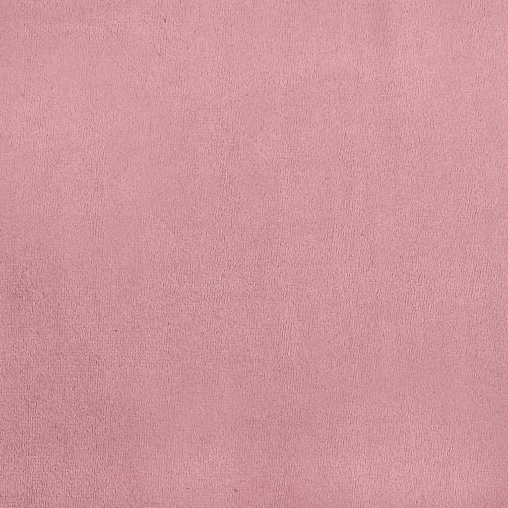 Armchair Pink 62x79x79 cm Velvet