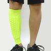 Custom Adult Kids Soft Polyester/Spandex/EVA Football Soccer Leg Brace Support Shin Guard Pads Compression Breathable Honeycomb