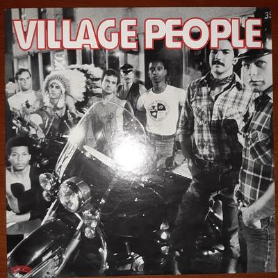 LP Record VILLAGE PEOPLE  Village People 22S12 Casablanca 1980 Japan Pop Used
