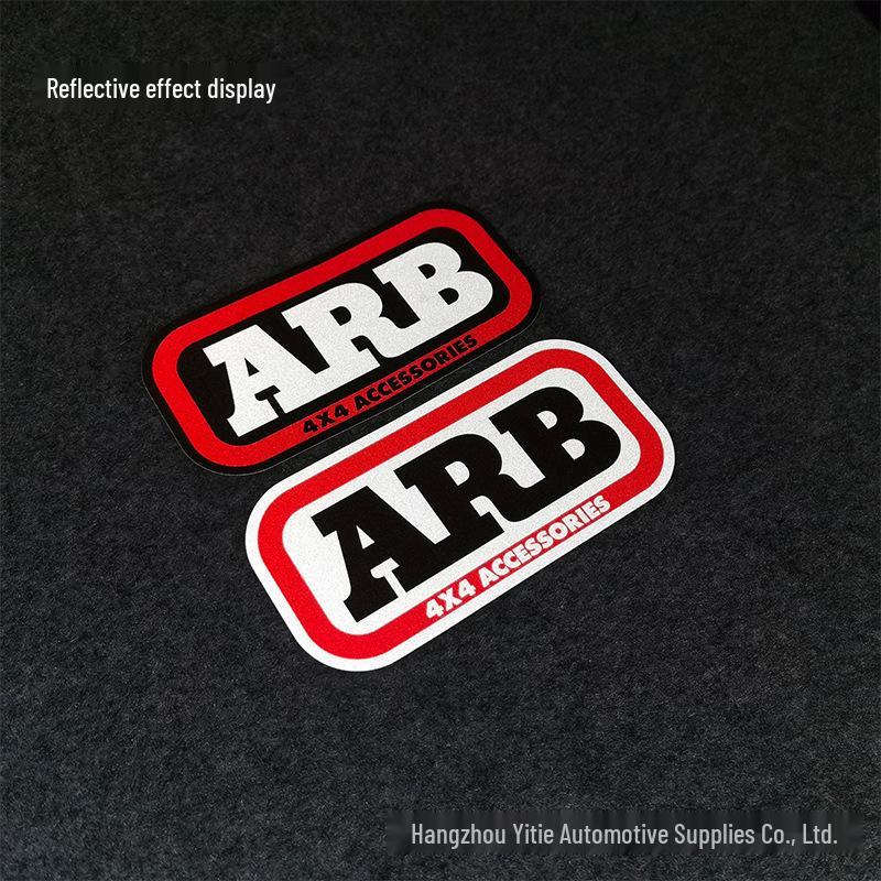 ARB Differential Lock Warning Sticker - 4x4 Off-Road Reflective, Waterproof & Sunproof Car Decal