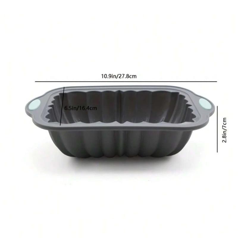 

Silicone Flower Cake Chocolate Mould Non-stick Cake Pan Tray Toast Plate Pastry Making Oven Accessories kitchen Baking Supplies серый