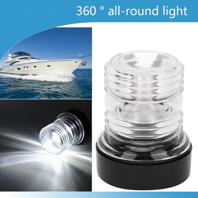 LED Marine Navigation Light 12V 24V Boat All-round Light Marine Boat Singnal Light for Pontoon Power Boat and Skiff