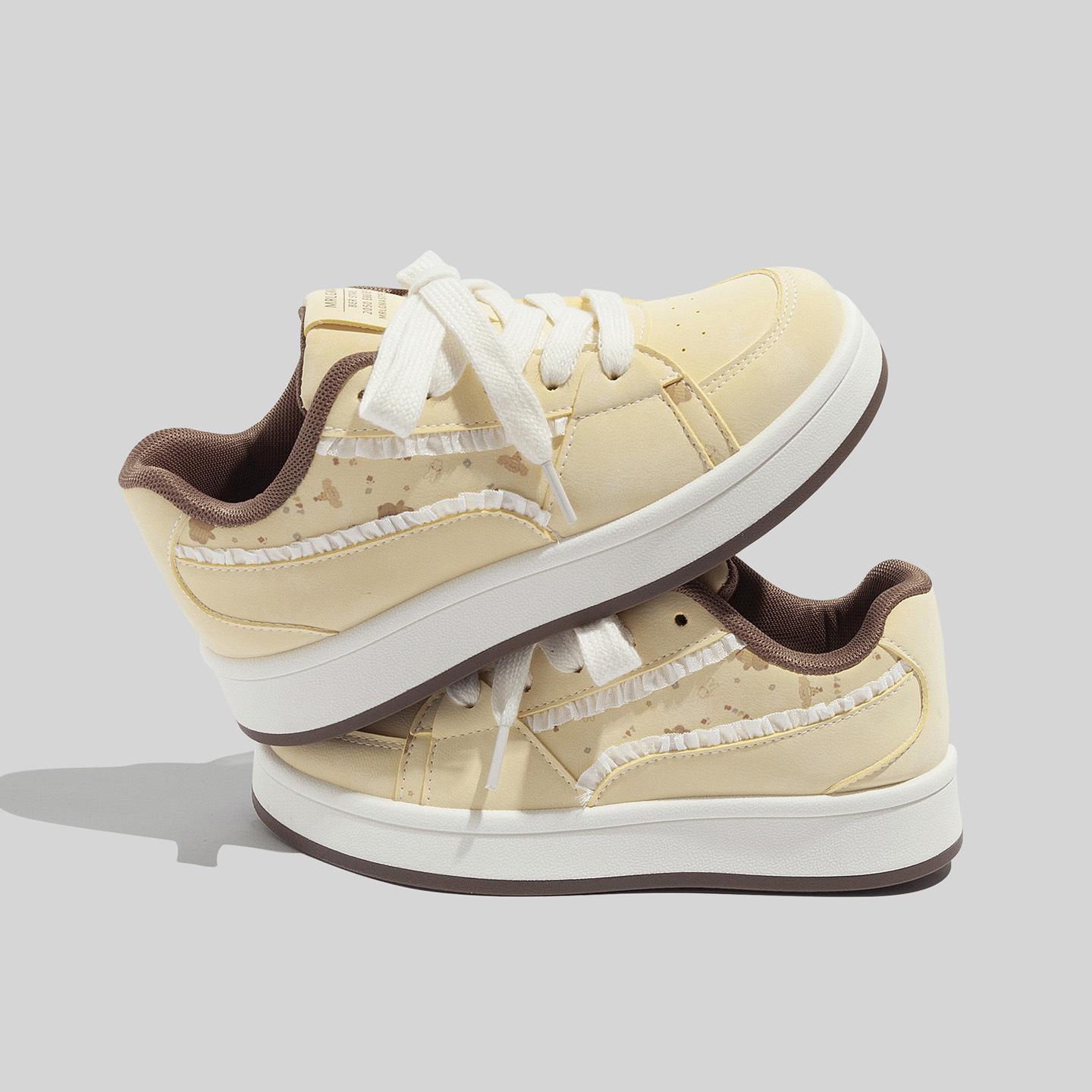 Красивые кружевные весенние новые ретро спортивные повседневные кеды 35