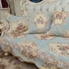 European Non-slip Sofa Cover Four Seasons Universal Seat Cushion Embroidery Lace Jacquard Sofa Towel Pillowcase Armrest Towel