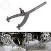 Universal Motorcycle Moped Scooter Flywheel Variator Clutch Remove Holder Repair Tool Black Metal