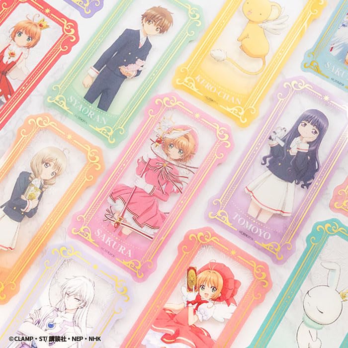 F-toys Confect Cardcaptor Sakura Tarot Art Clear Card Gum Food Toy Box Set 15 (Full Set)