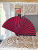 Fan Full Bamboo Folding Fan Carved Foldable Mini Fan Small Size Portable Chinese Style Chinese Ancient Style Dance Fan Green for Women