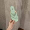 Fashion New 2025 Summer Casaul Women Clip Toe Slippers Ladies Comfort Outdoor Beach Vacation Flats Slides Flip Flop