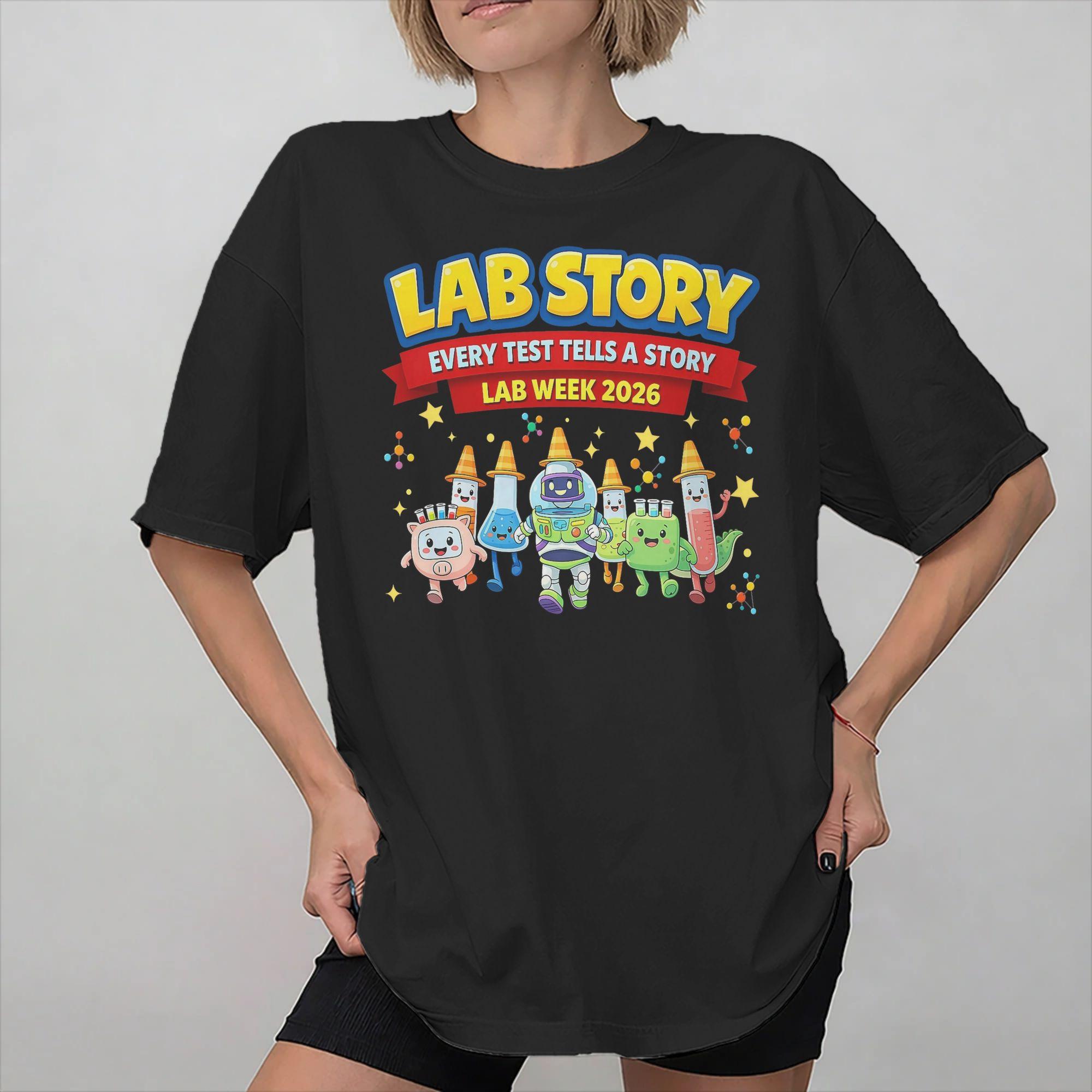 

Lab Crew Lab Week 2026 Merch Unisex Women T Shirts 100 Cotton Tee Graphic Printed Tshirt Clothes S