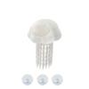 Jellyfish Shape Aquarium Hideout Cave 3D Printed Fish Tank Hiding Cave  Betta Fish