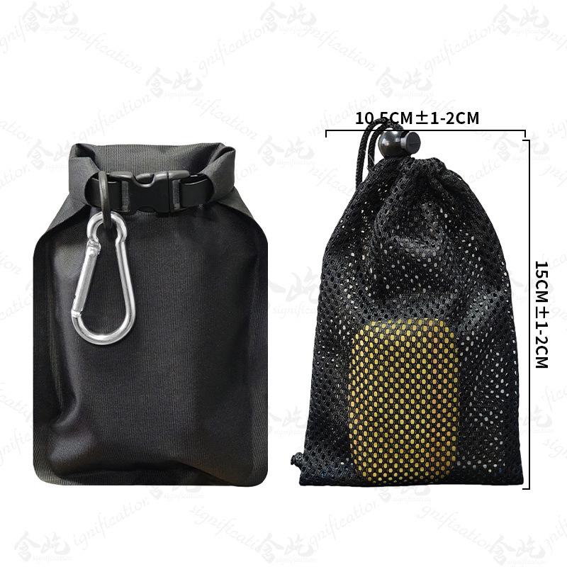 

Waterproof Travel Toiletry Bag with Leakproof Dry/Wet Compartments