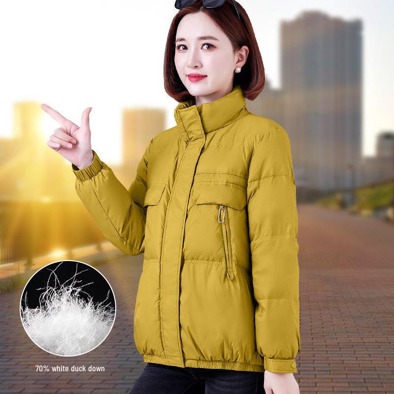 Women's Lightweight Winter Down Jacket - Warm, Fashionable & Casual