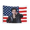 Hyunjin Captivating Charm American Flag American Flag Background Room Decoration Wall Tapestries Room Decor Wall Cloth Party