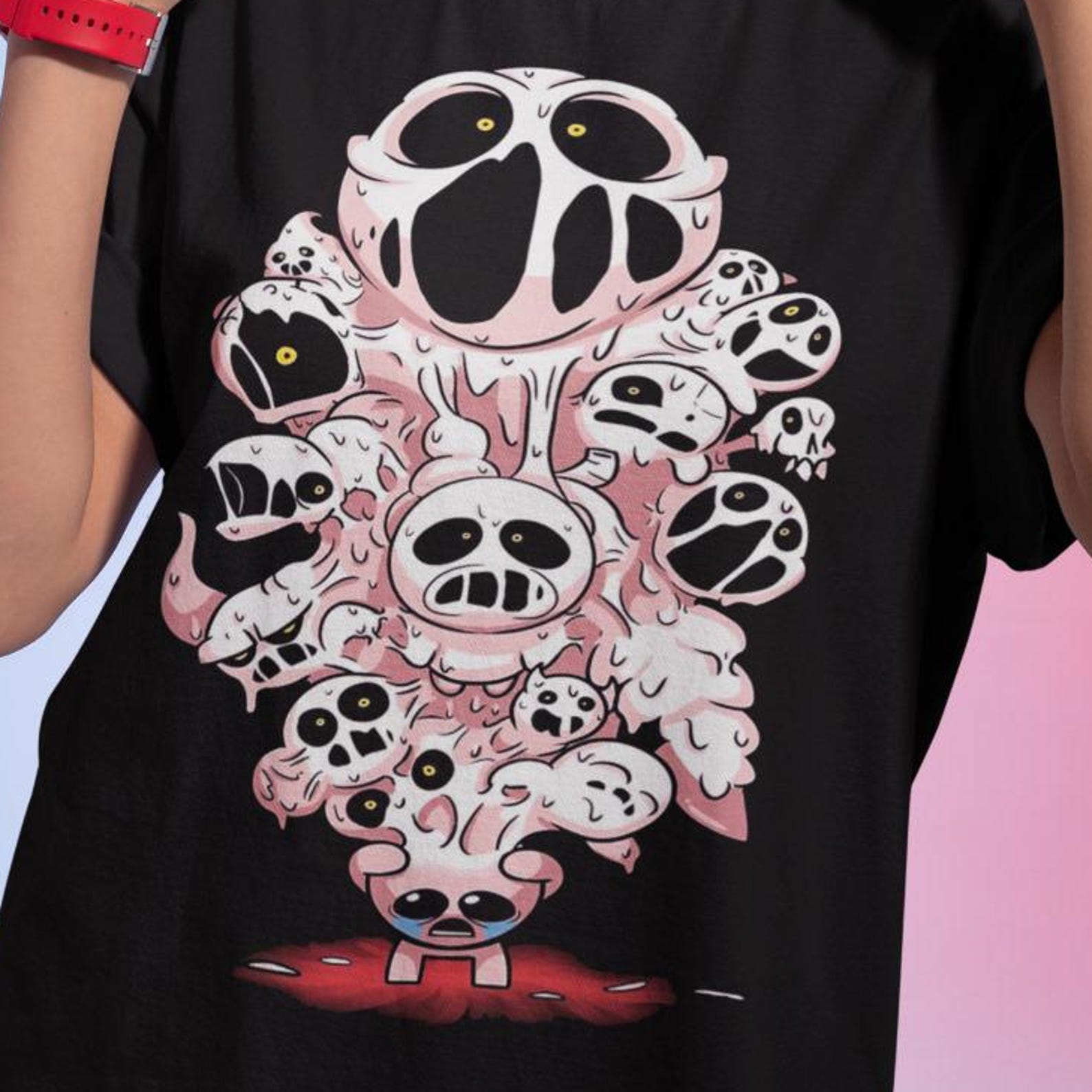 The Binding of Isaac Gaming T-Shirt, Indie Shirt 2XL