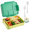 With Cutlery Lunch  Containers 5 Compartments Salad Box Picnic Box Children Lunch Boxes  Kids