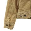 Lee STORM RIDER Corduroy Trucker Jacket 36 beige Back bore Women Used